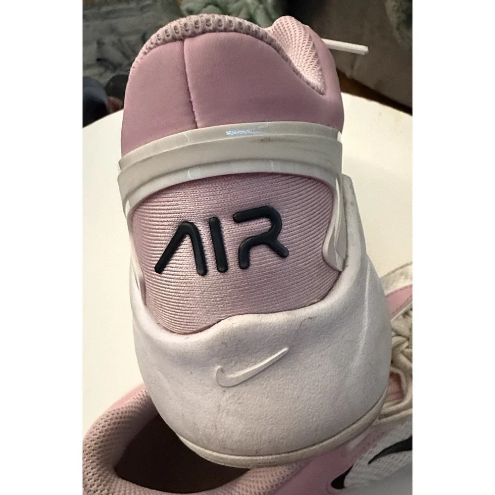 Nike Air Max Bolt CU4152-103 Womens Sneakers 7.5 White Pink Basketball Shoes